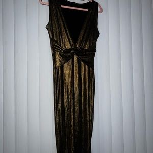 Gold Bronze dress